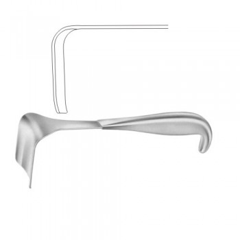 Tuffier Retractor Stainless Steel, 21.5 cm - 8 1/2" Blade Size 58 x 64 mm